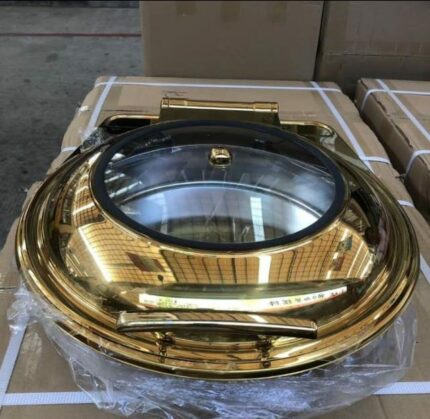 Thumbnail: Gold Mirror Chaffing Dishes